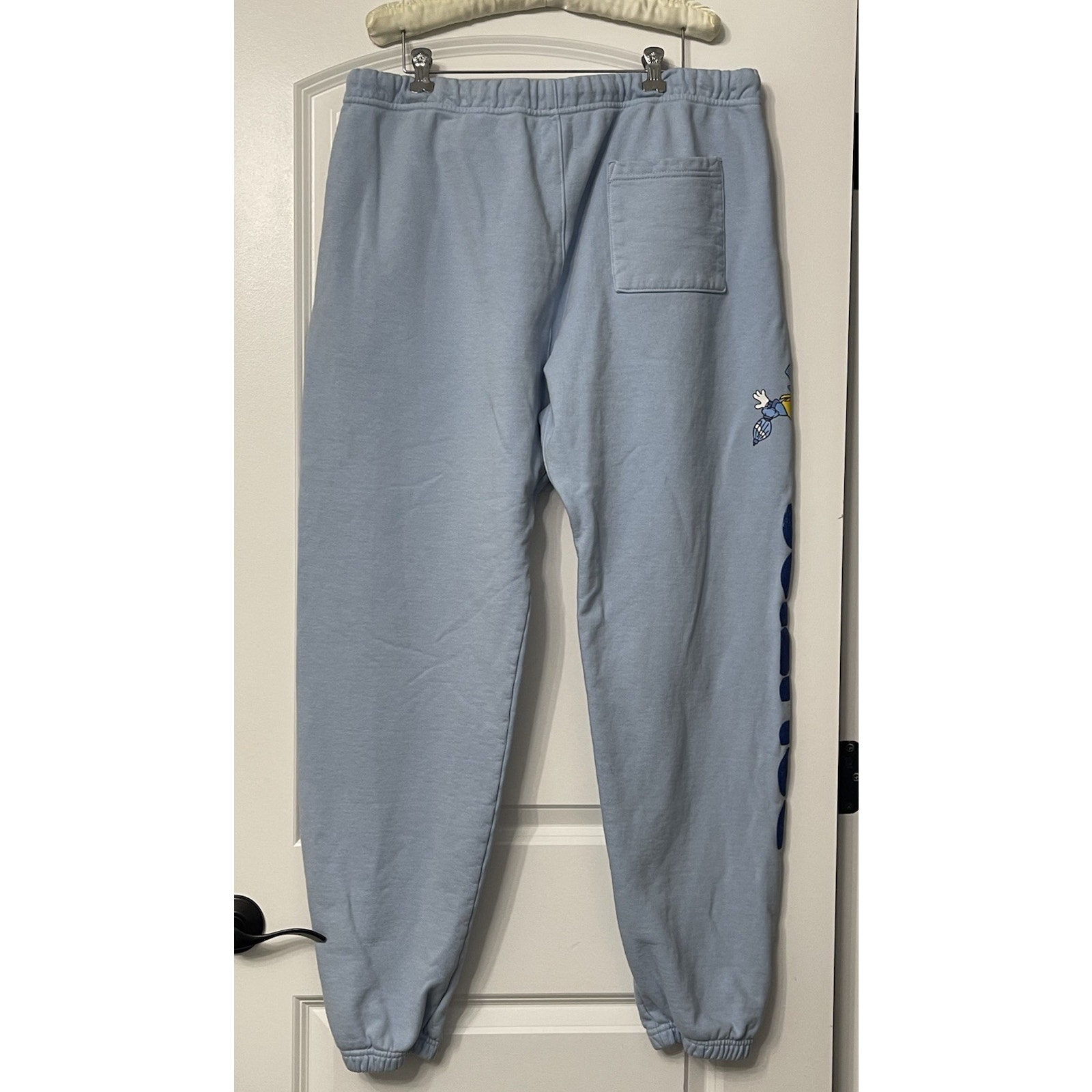 Streetwear Sneaker Politics 1984 Worlds Fair Seymore Pelican Blue Sweatpants Xxl — image 3 of 8